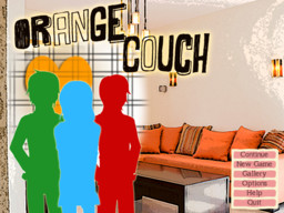 Orange Couch