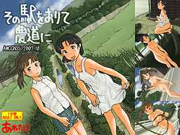 その駅をおりて農道に