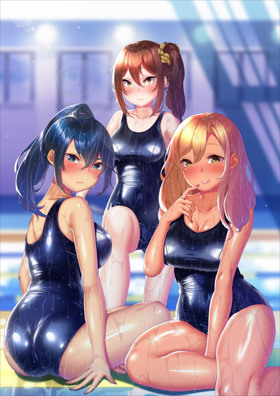 ヒミツの合宿 -スク水ヒップに溺れたい-