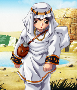 砂漠の少女