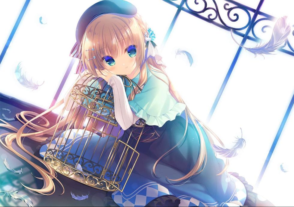 [CG]鍵を隠したカゴのトリ-Bird in cage hiding the key-