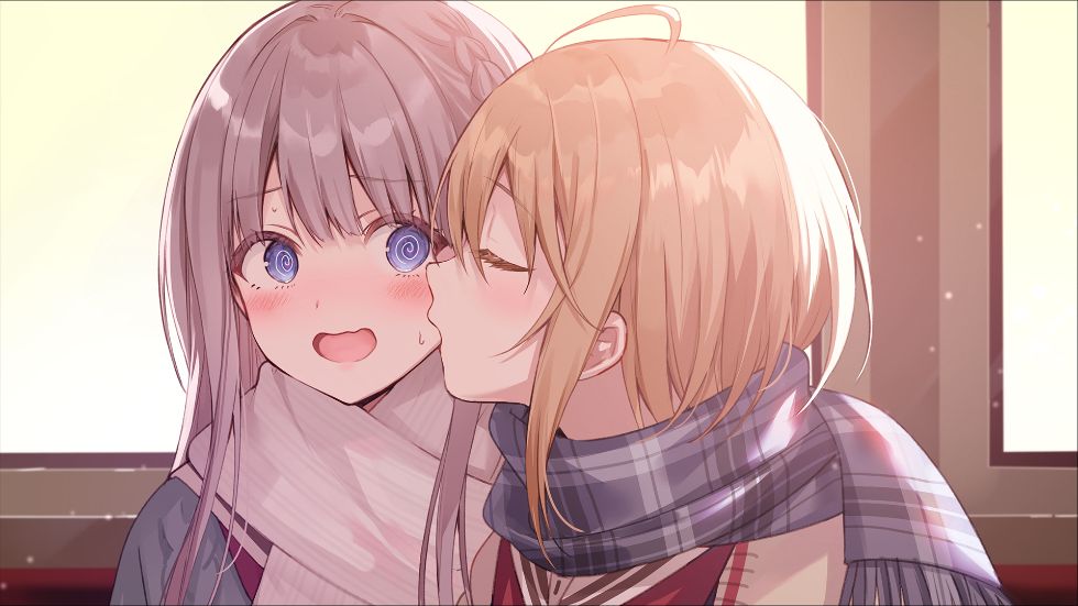 [CG]早咲きのくろゆり