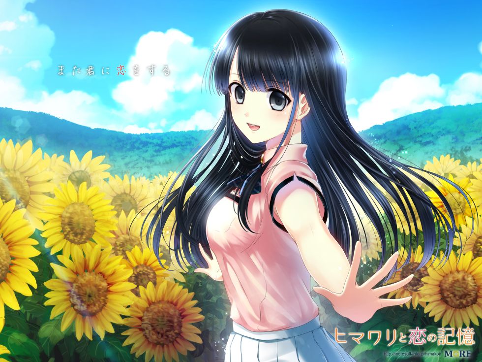 [CG]ヒマワリと恋の記憶